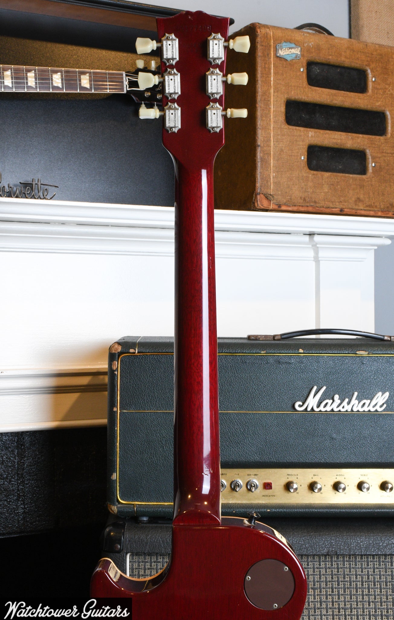1997 Gibson Les Paul Standard Wine Red – Watchtower Guitars