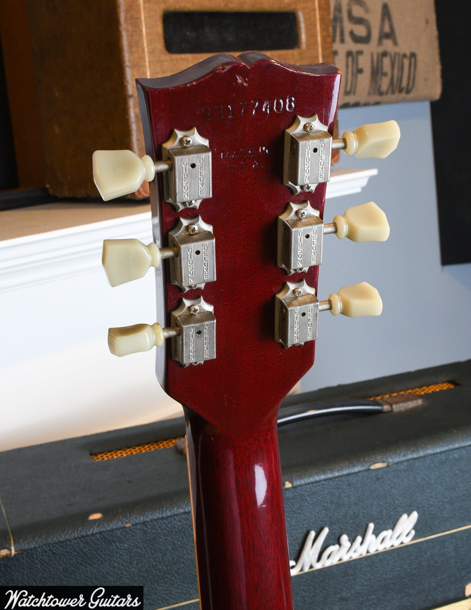 1997 Gibson Les Paul Standard Wine Red – Watchtower Guitars