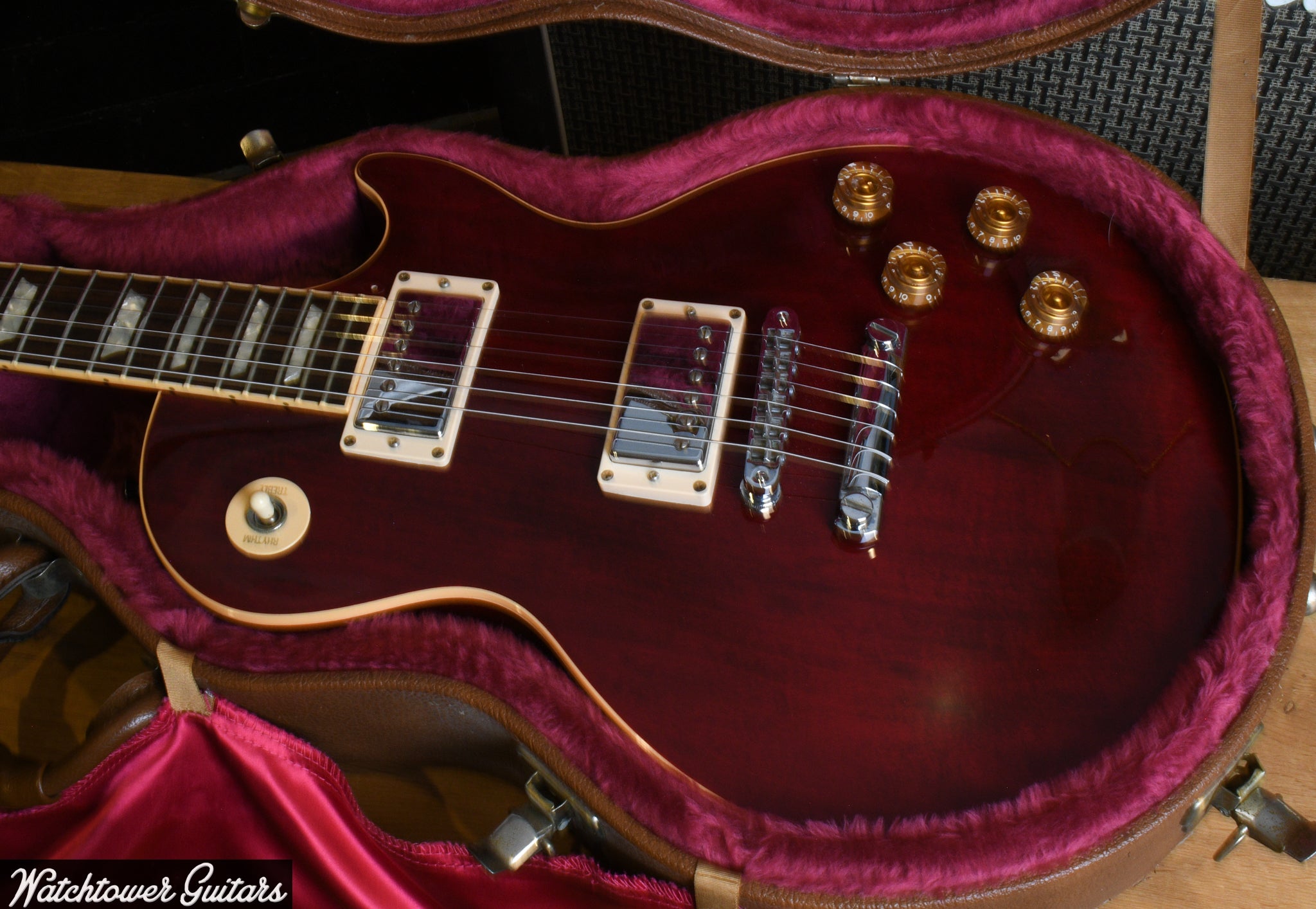 Gibson レスポールスタンダード 1997年製 ワインレッド 1997 Gibson Les Paul Standard Wine Red – Watchtower Guitars