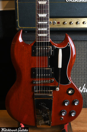 2020 Gibson SG Standard '61 Maestro Vibrola Vintage Cherry