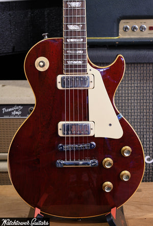 1975 Gibson Les Paul Deluxe Wine Red