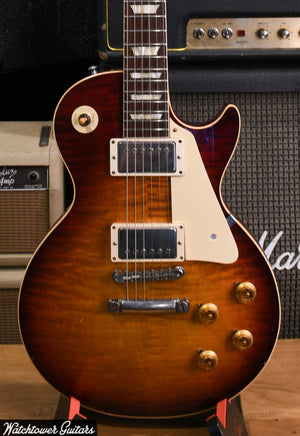 2019 Gibson 60th Anniversary Les Paul 1959 R9 Reissue Lightly Aged Factory Burst