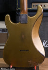 2020 Nacho Stratocaster Hardtail Aged Gold #4923