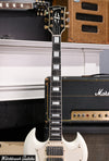 1969 Gibson SG Custom Polaris White - Refin