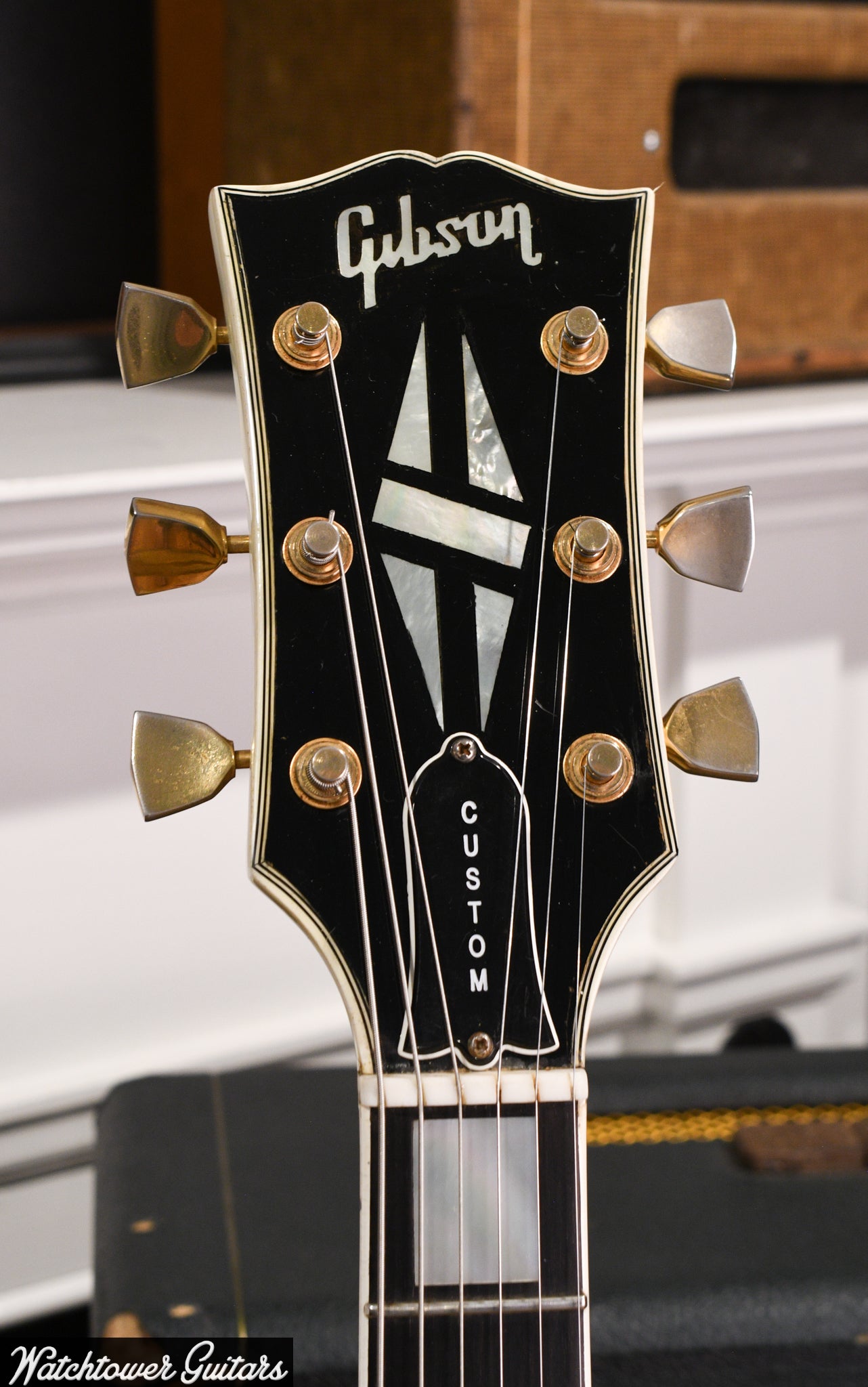 1969 Gibson SG Custom Polaris White - Refin – Watchtower Guitars