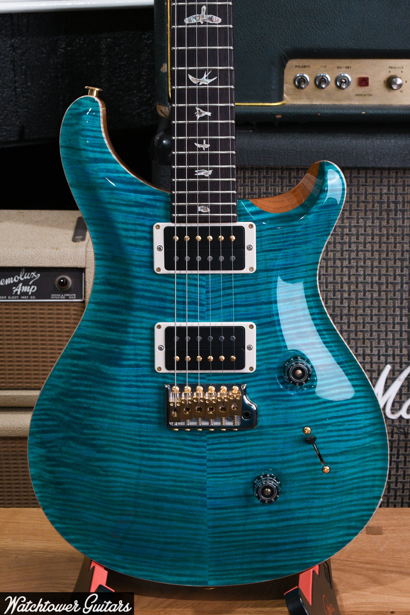 【極上】Paul Reed Smith custom24 10top PRS Paul Reed Smith Custom 24 10-Top Guitar, Rosewood