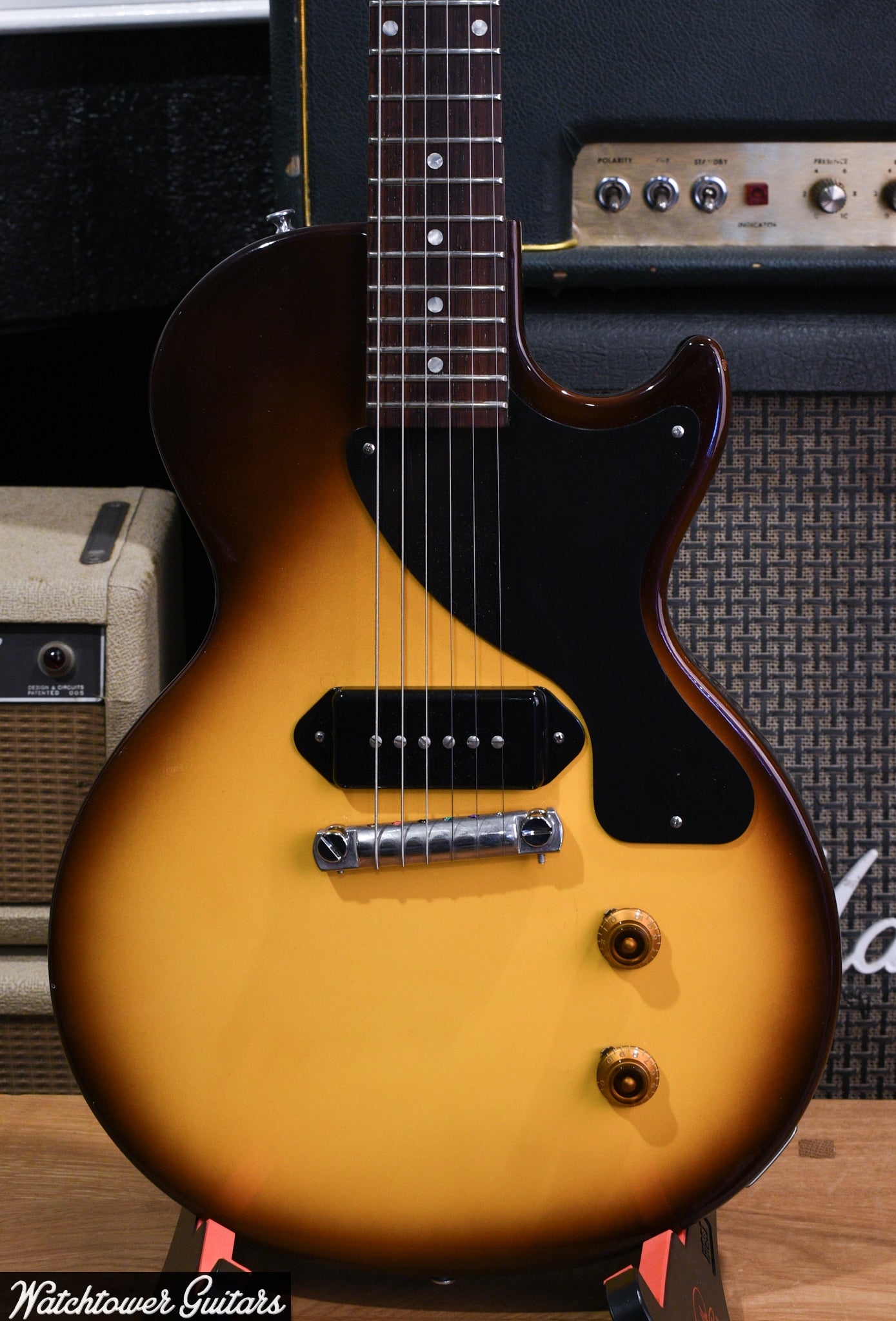 2002 Gibson Custom Shop Historic 1957 Les Paul Jr Tobacco Sunburst