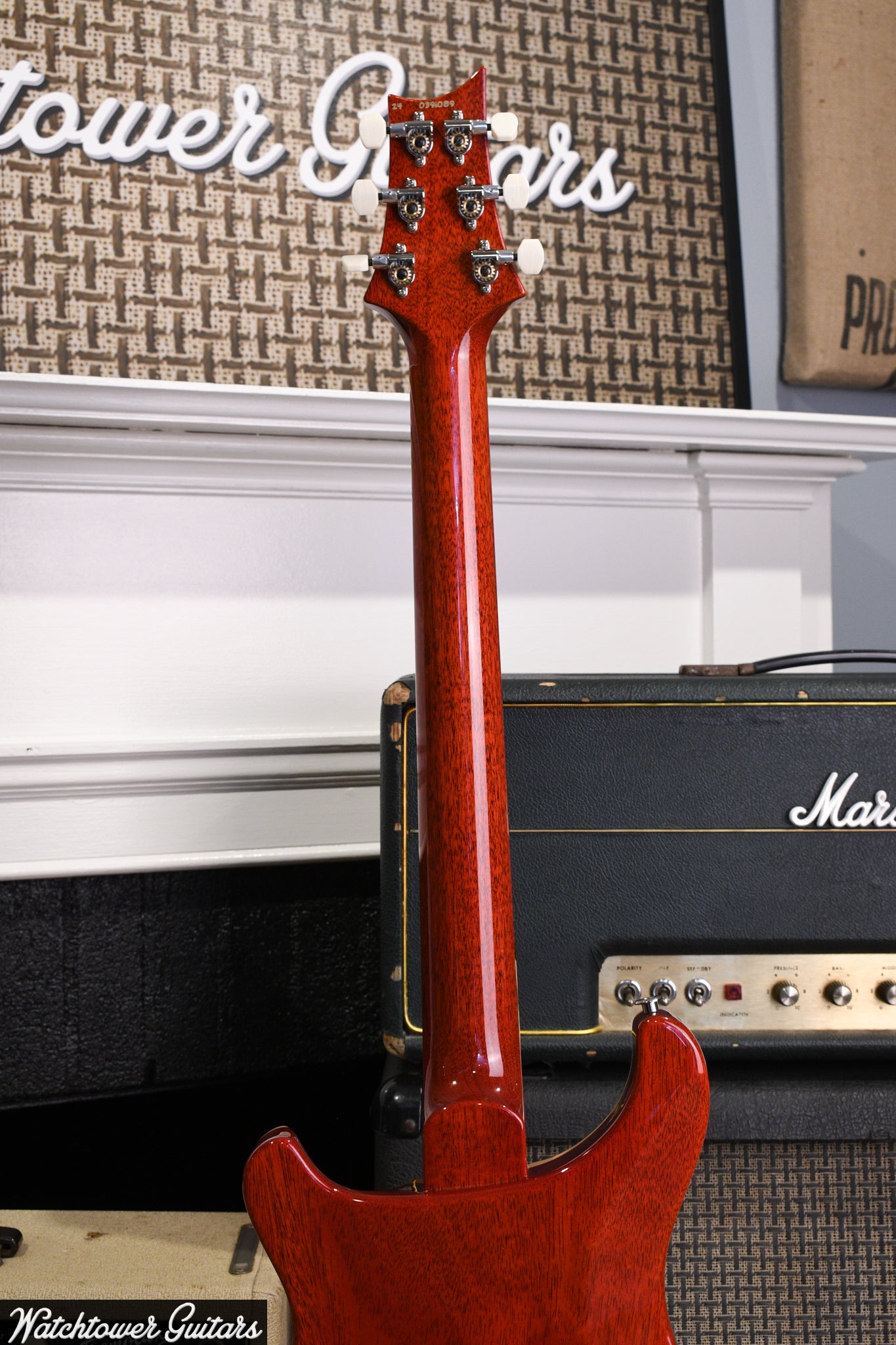 Paul Reed Smith PRS DGT Signature McCarty Sunburst Moon Inlays