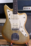 2021 Danocaster Offset Custom Lace Firemist Gold over Inca Silver