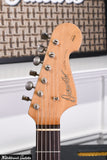 2021 Danocaster Offset Custom Lace Firemist Gold over Inca Silver