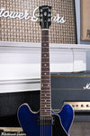 2005 Gibson ES-335 Flame Memphis Beale Street Blue