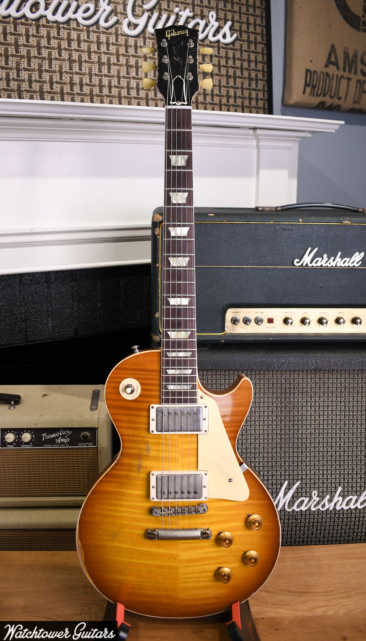 2023 Gibson Les Paul R9 Murphy Lab Ultra Heavy Aged Lemon Burst