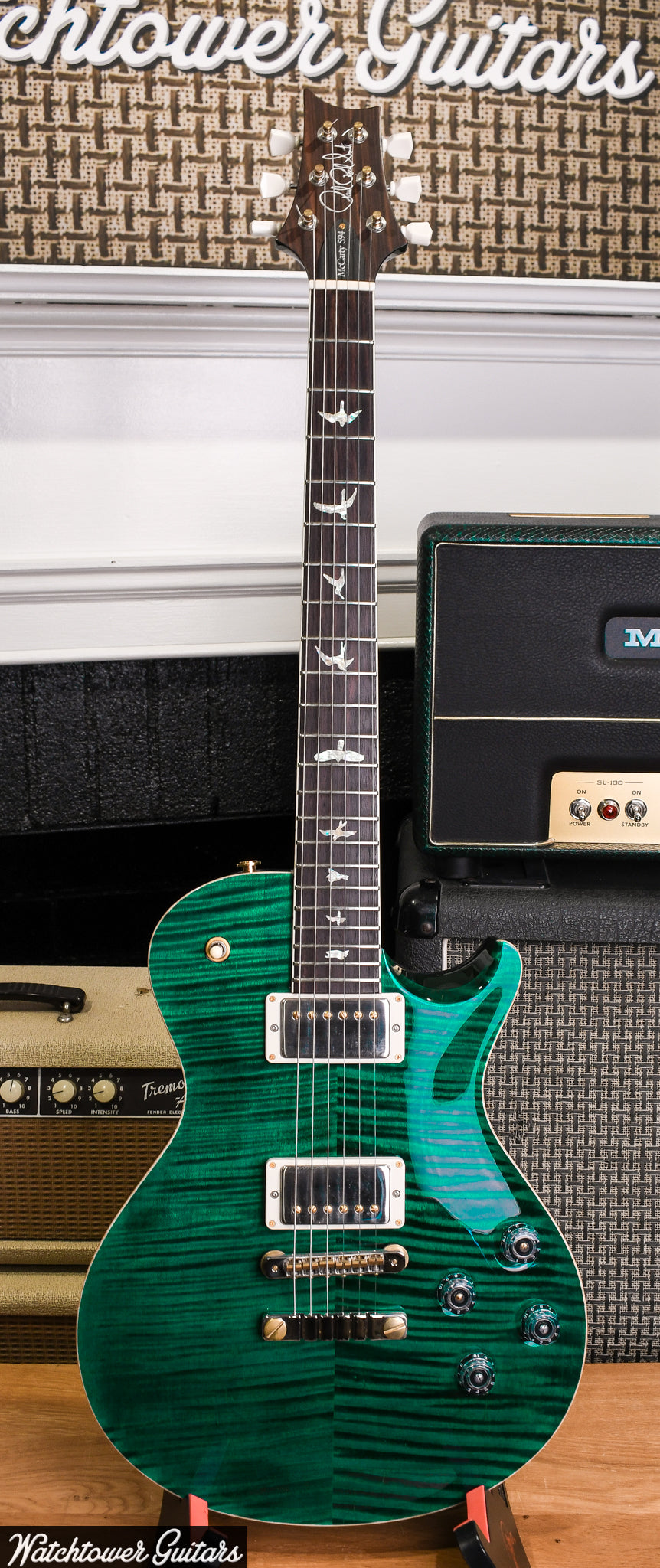 2020 Paul Reed Smith PRS McCarty 594 Singlecut 10 Top Turquoise