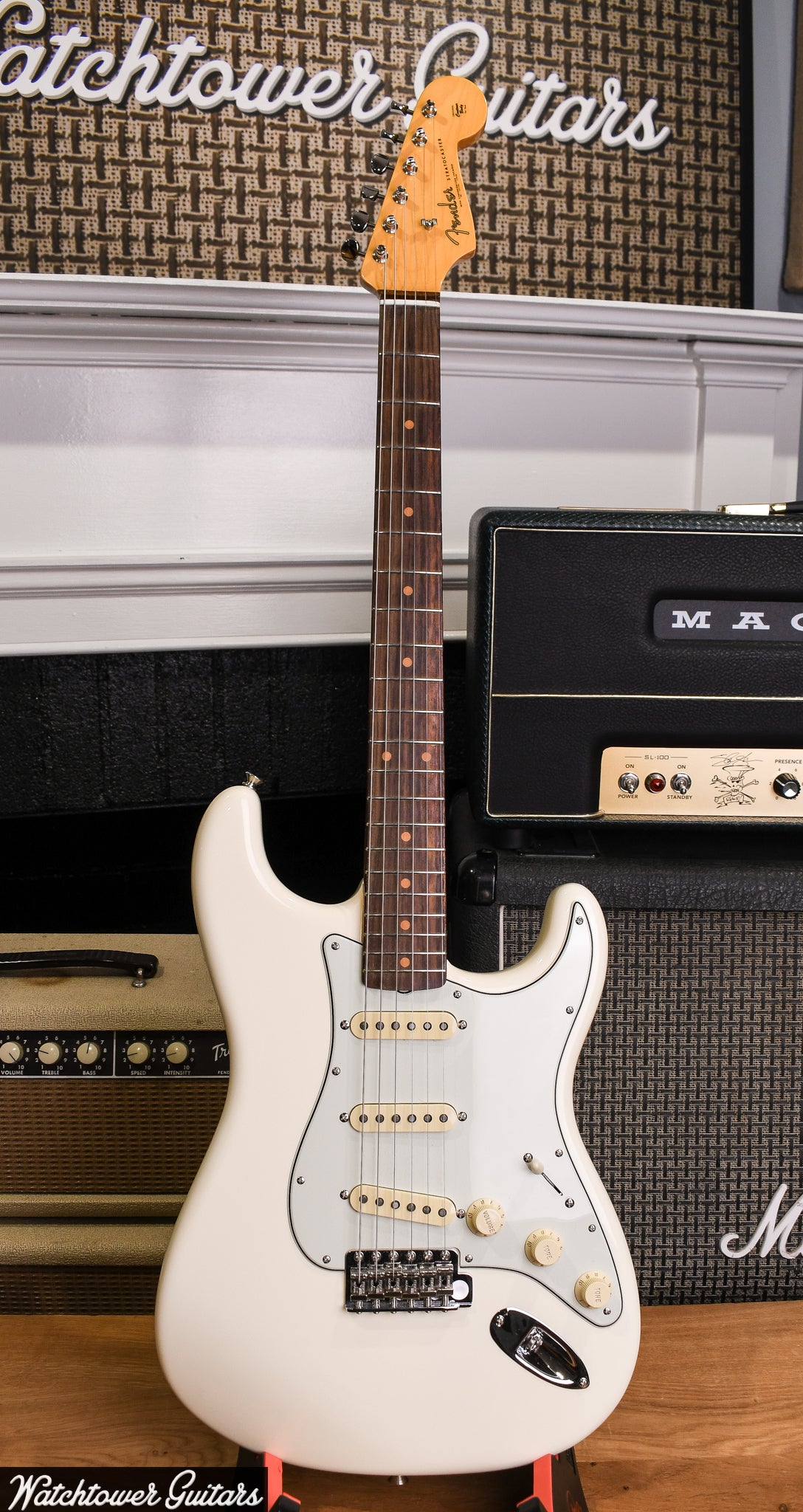 2024 Fender American Vintage II 1961 Stratocaster Olympic White