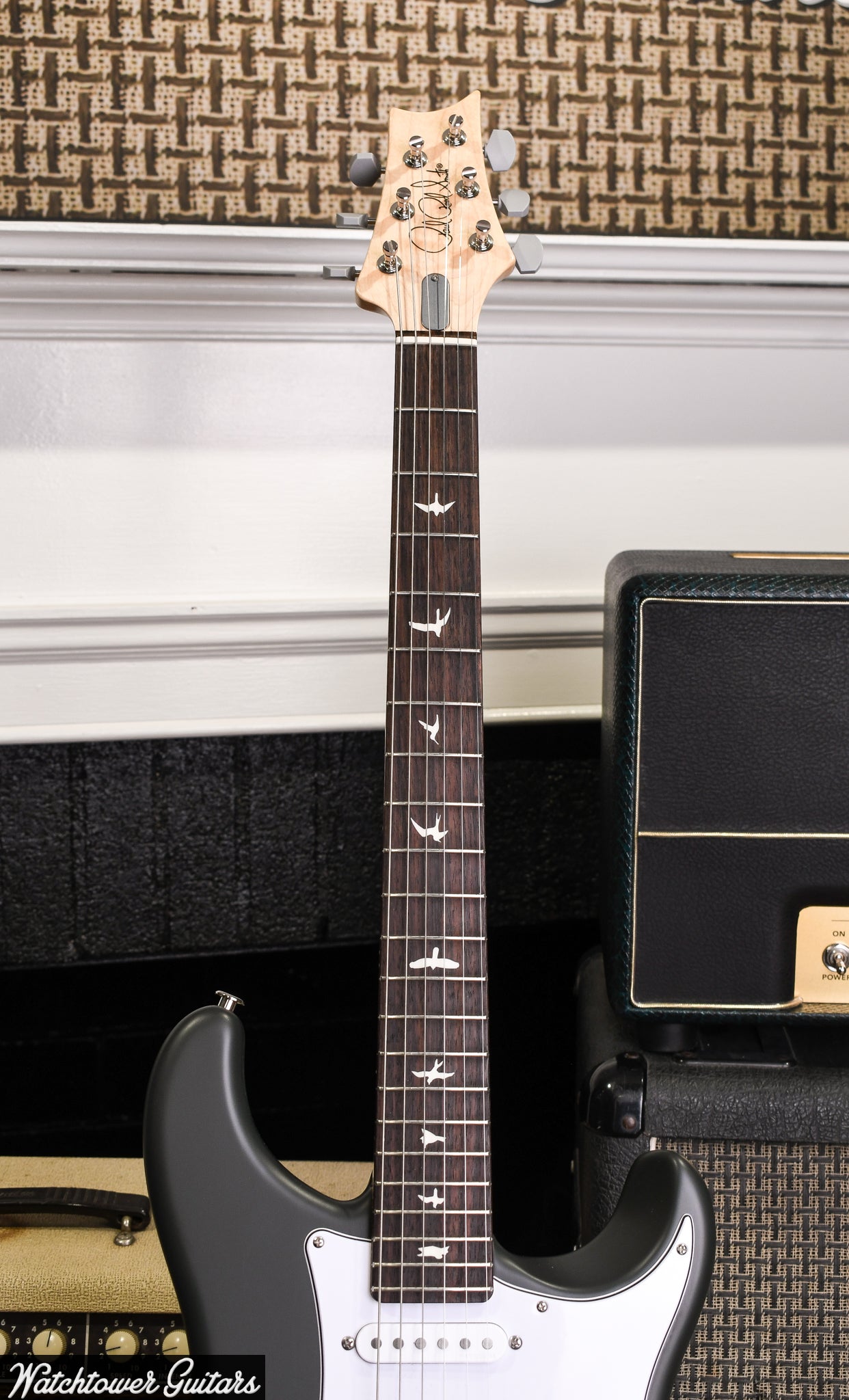 2024 Paul Reed Smith PRS Silver Sky Rosewood Faded Black Tee Satin