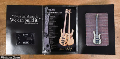 2021 Custom Shop Warwick 5 string Streamer LX Bolt On Limited Edition