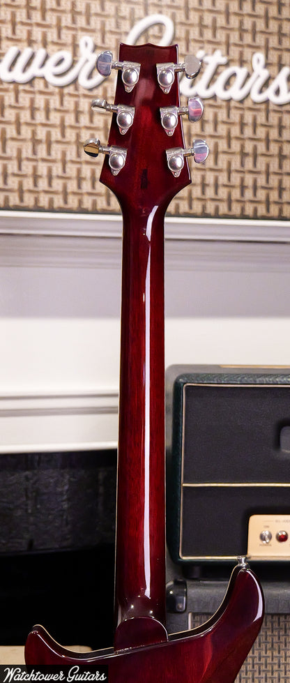 2000 Baker BJ Hollow Korina Dark Cherry Burst Quilt