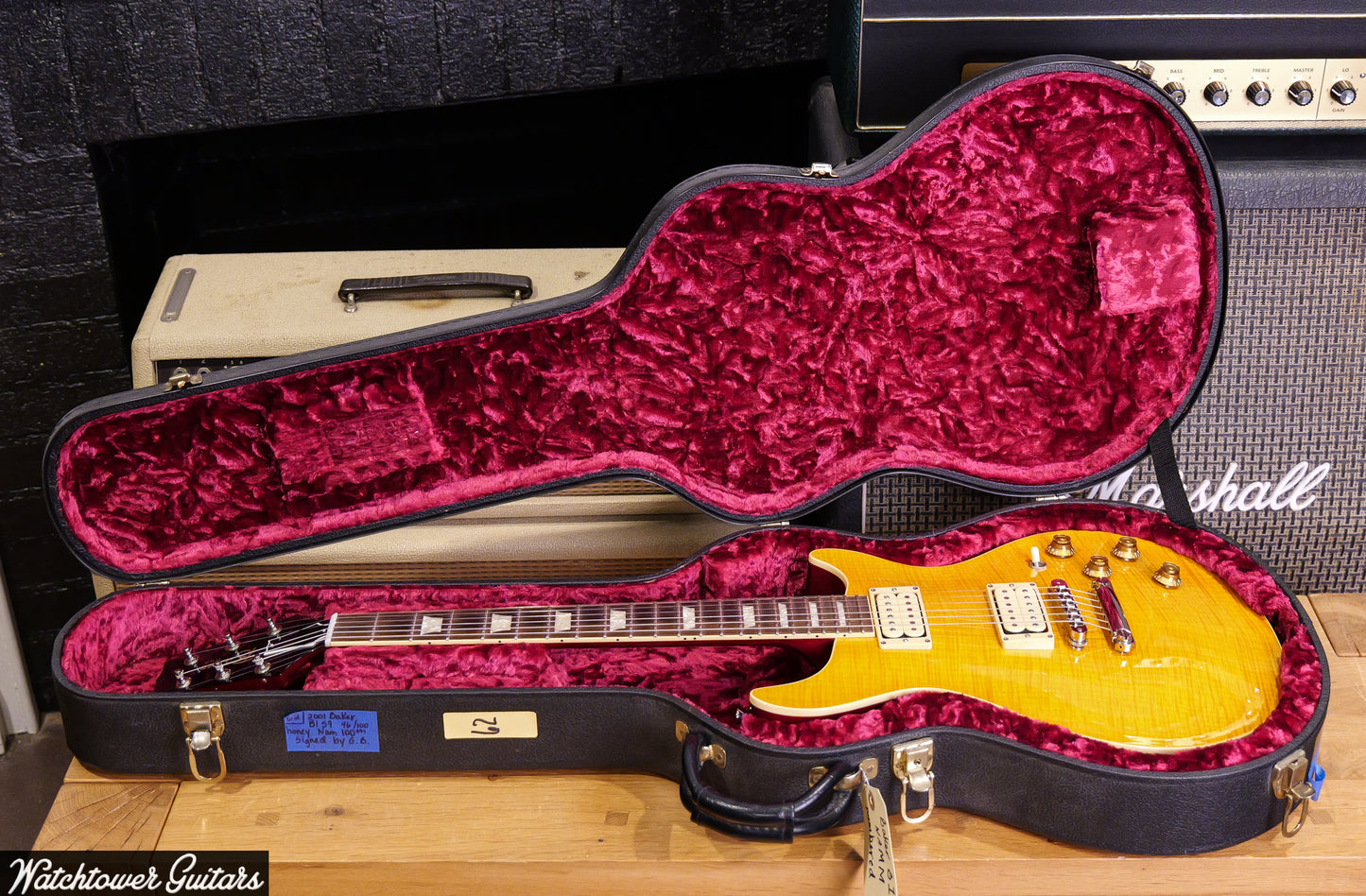 2001 Baker B1 59 Model NAMM Limited #46/100 Trans Amber