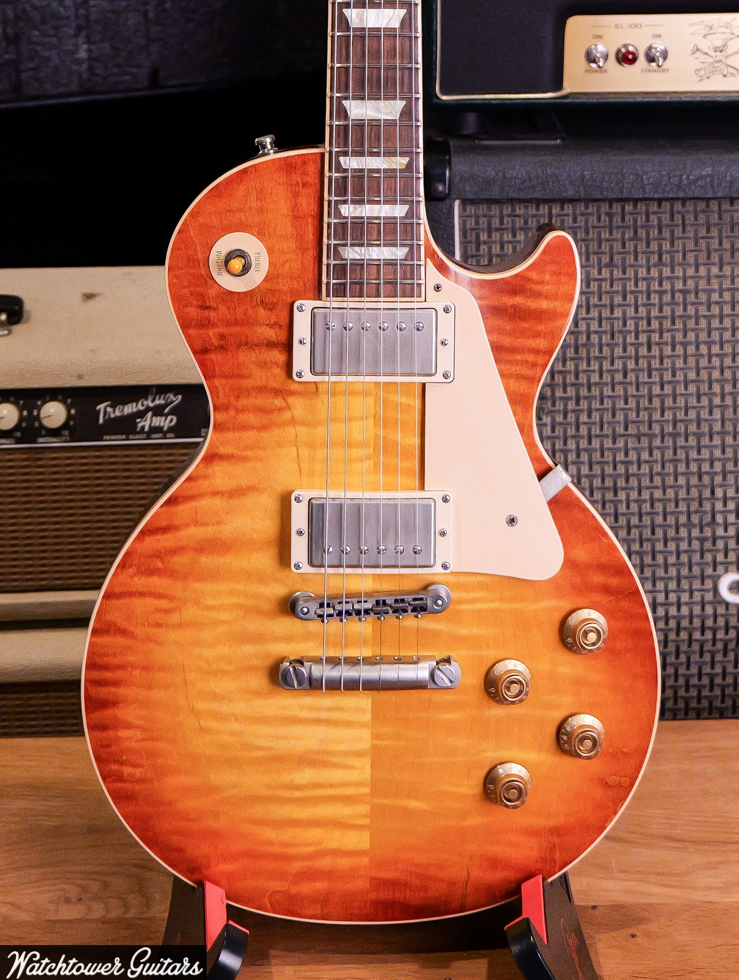 2005 Gibson Les Paul Faded Cherry Sunburst