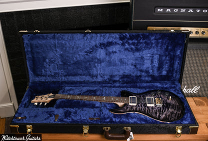 2025 Paul Reed Smith PRS DGT Signature 10 Top Quilt Brazilian Board/Maple Neck Wood Library Purple Mist