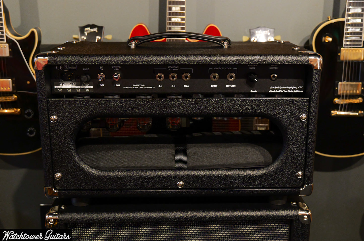 Two Rock Bloomfield Drive 40 Watt Head Black Bronco/Modern Silver Grill (SN 789)