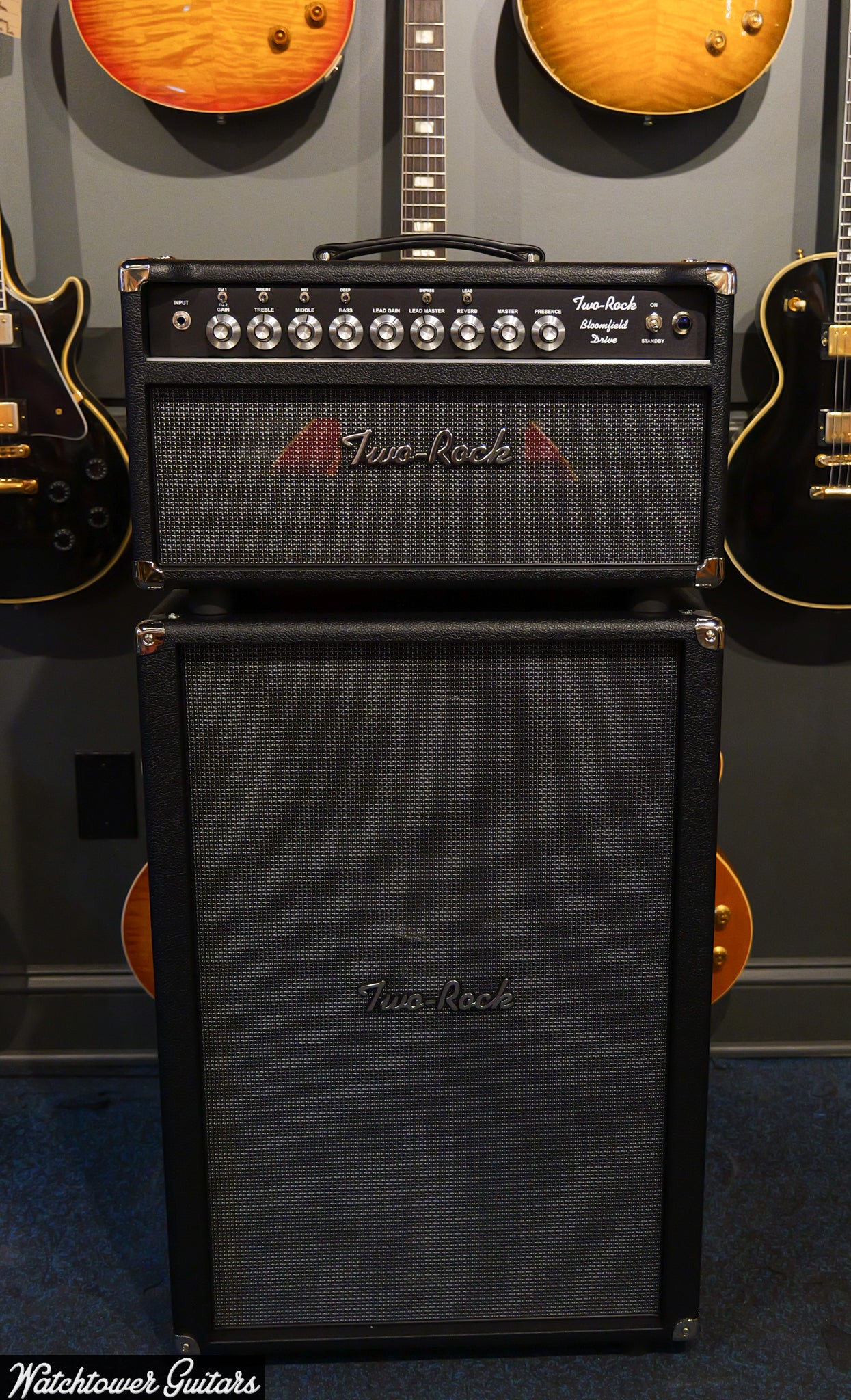 Two Rock Bloomfield Drive 40 Watt Head Black Bronco/Modern Silver Grill (SN 789)