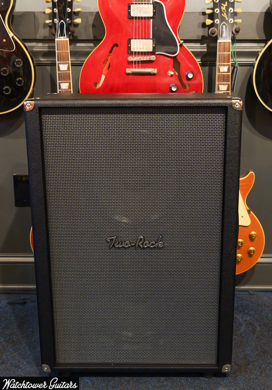 Two Rock 2x12 Cabinet in Black Bronco/Modern Silver Grill (SN21717)