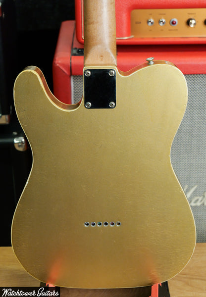 2025 Danocaster Single Cut Double Bound Firemist Gold