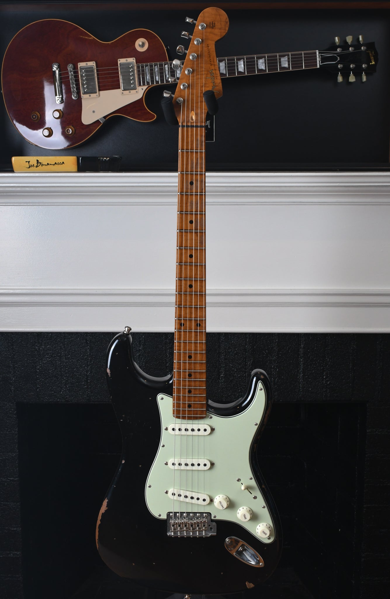2020 Fender Custom Shop '60 Stratocaster GT11 Relic Black Roasted Maple Neck