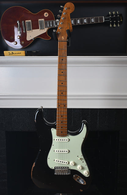 2020 Fender Custom Shop '60 Stratocaster GT11 Relic Black Roasted Maple Neck
