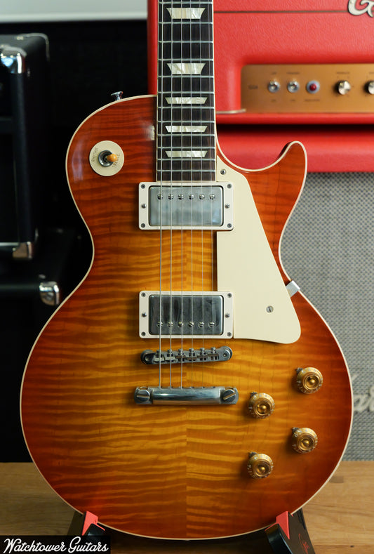 2019 Gibson 60th Anniversary Les Paul 1959 R9 Reissue Sunrise Teaburst