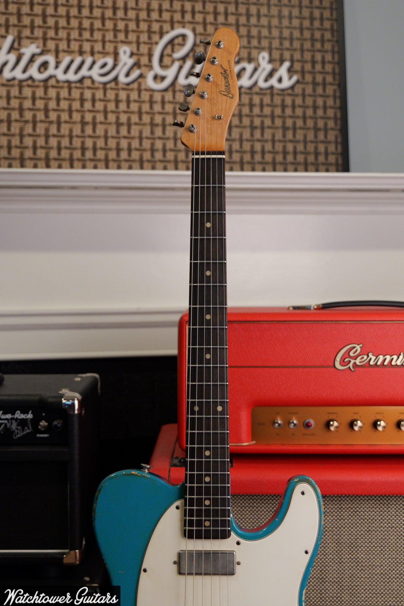 2025 Danocaster Mongrel Taos Turquoise