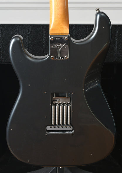 2022 Fender Custom Shop '65 Stratocaster Journeyman Relic Charcoal Frost Metallic