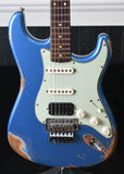 2020 Fender Custom Shop Heavy Relic 1960 Stratocaster HSS Floyd Rose Lake Placid Blue