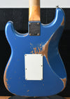 2020 Fender Custom Shop Heavy Relic 1960 Stratocaster HSS Floyd Rose Lake Placid Blue