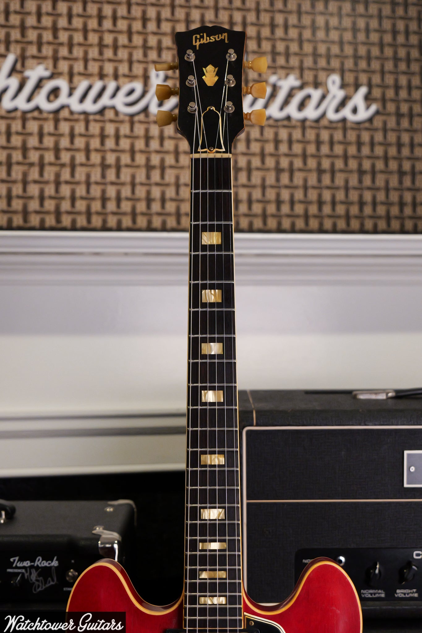 2024 Gibson Murphy Lab '64 ES-335 Cherry Danocaster Makeover