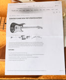 2019 Fender Stratocaster Rarities Flame Koa Top