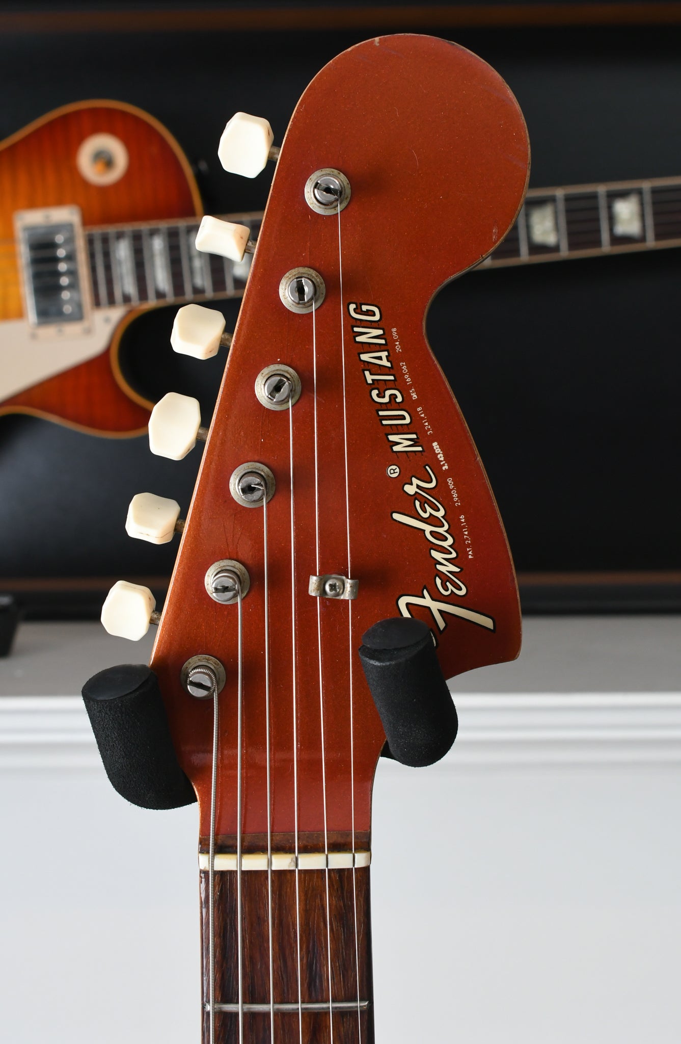 1969 Fender Mustang Compeition Red