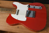 2023 Danocaster Single Cut Ducco Red