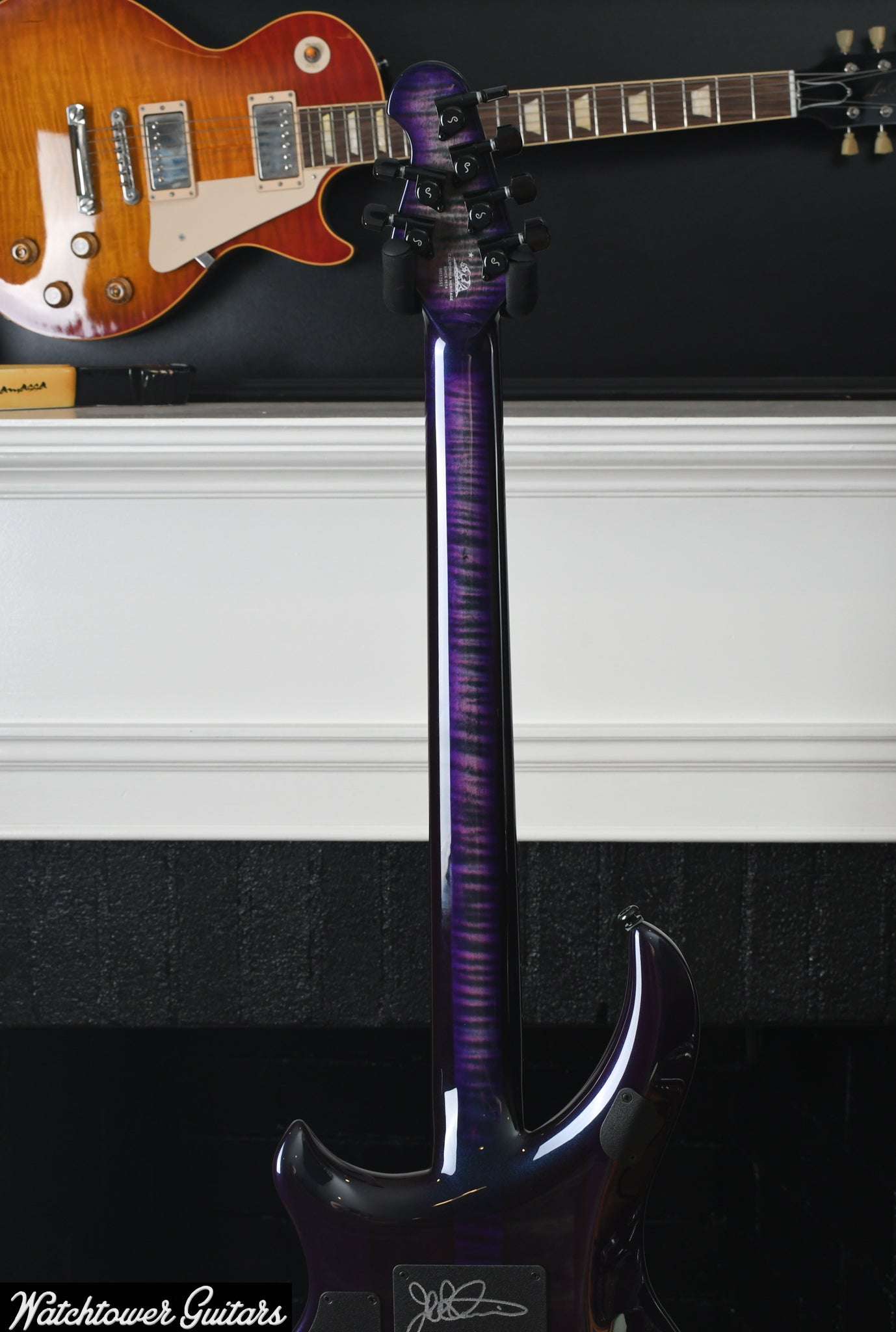 Ernie Ball Music Man Limited Edition John Petrucci Majesty Maple Top Crystal Amethyst