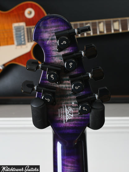 Ernie Ball Music Man Limited Edition John Petrucci Majesty Maple Top Crystal Amethyst