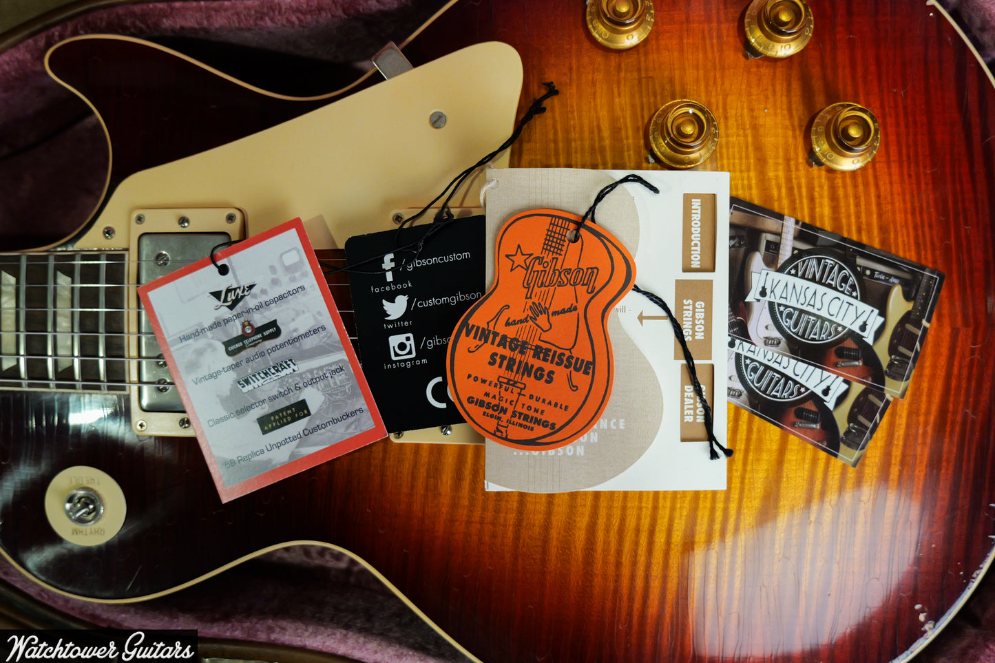 2020 Gibson '59 Les Paul R9 60th Anniversary Wildwood Spec Tom Murphy Painted & Aged