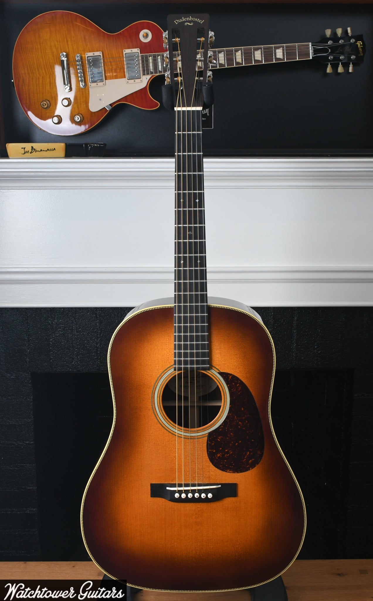 2008 Dudenbostel 12 Fret Herringbone D Model Sunburst Brazilian Rosewood