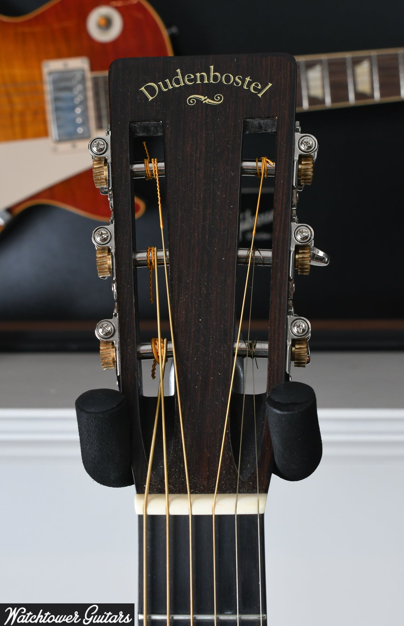 2008 Dudenbostel 12 Fret Herringbone D Model Sunburst Brazilian Rosewood