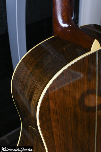 2008 Dudenbostel 12 Fret Herringbone D Model Sunburst Brazilian Rosewood