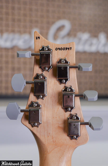 2024 Paul Reed Smith PRS Silver Sky Faded Black Tee Satin