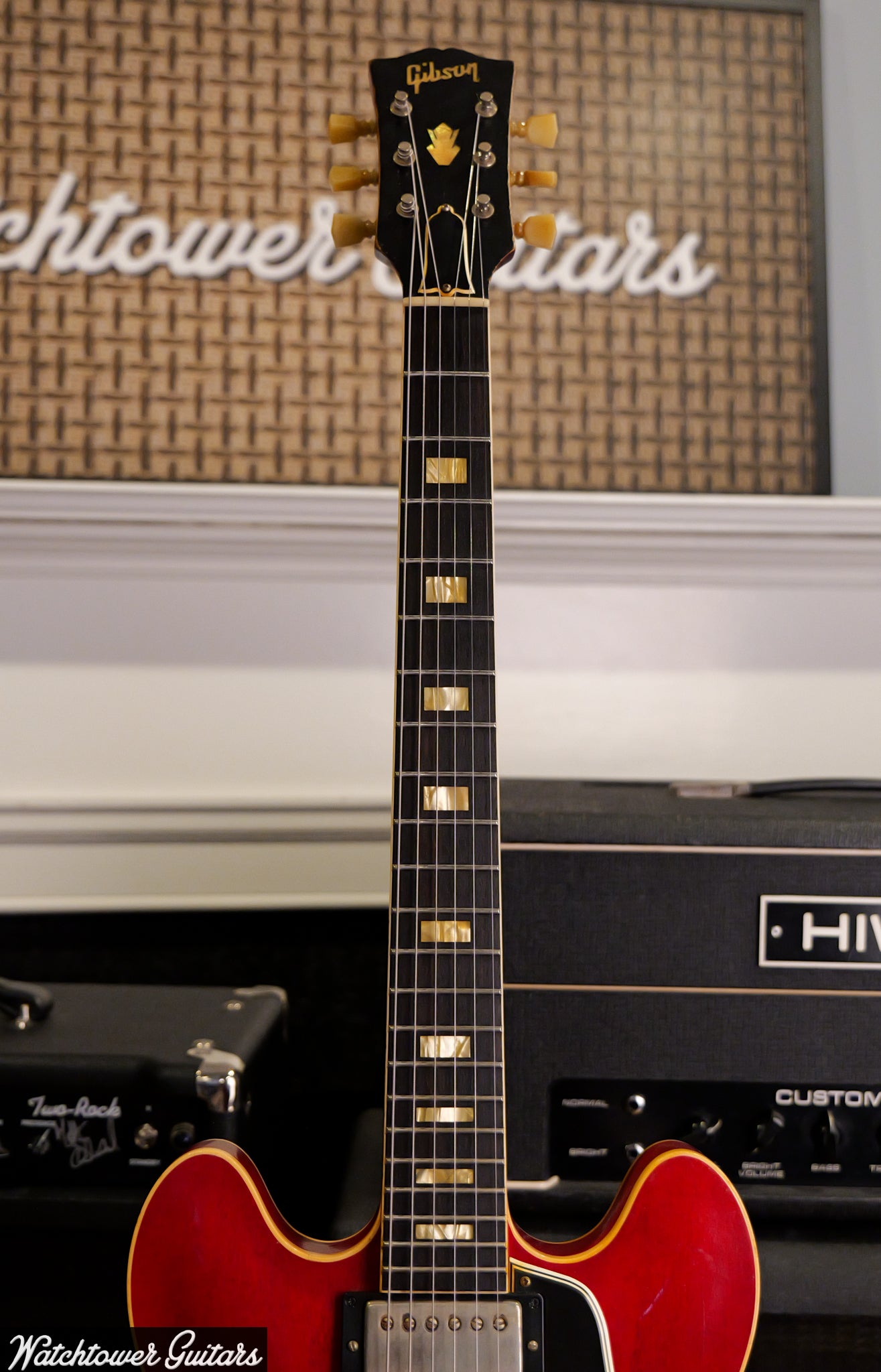 2024 Gibson Murphy Lab '64 ES-335 Cherry Danocaster Makeover