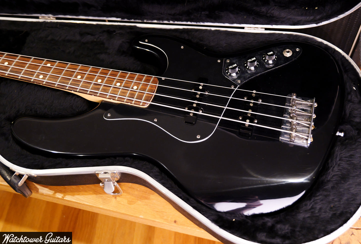 1993 Fender Jazz Bass Long Horn Black