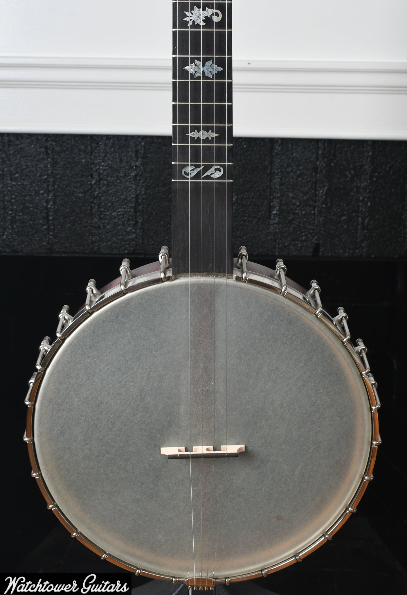 2008 Chanterelle Banjo Gryphon Inlay Mike Ramsey