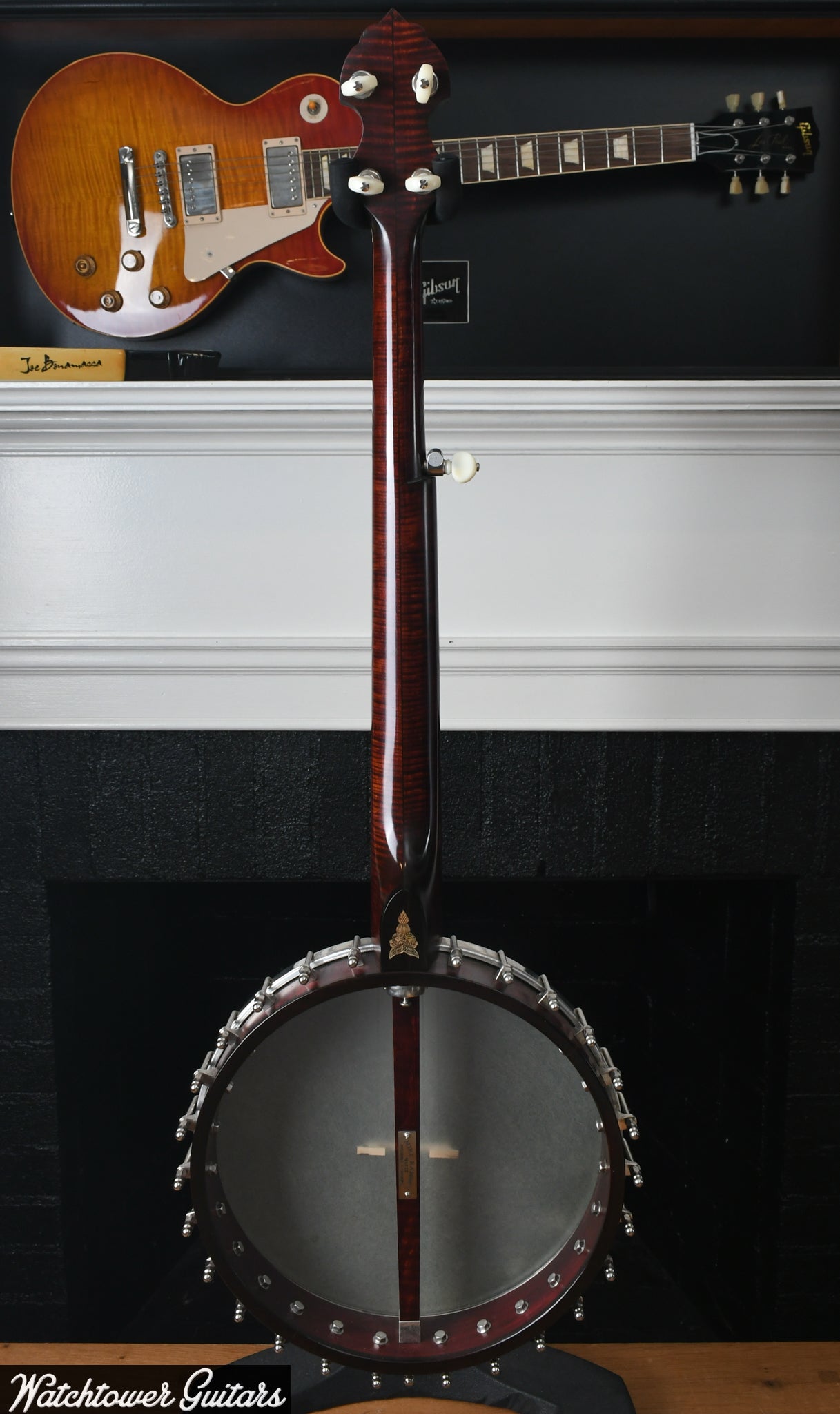 2008 Chanterelle Banjo Gryphon Inlay Mike Ramsey